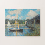 Puzzle El puente de Argenteuil (1874) de Claude Monet<br><div class="desc">El puente de Argenteuil (1874) de Claude Monet.</div>