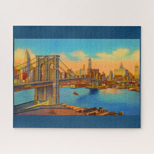 Puzzle el puente de Brooklyn (Horizontal)