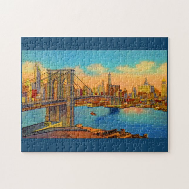 Puzzle el puente de Brooklyn (Horizontal)