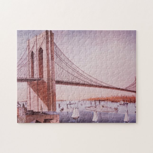 Puzzle El puente de Brooklyn (Horizontal)