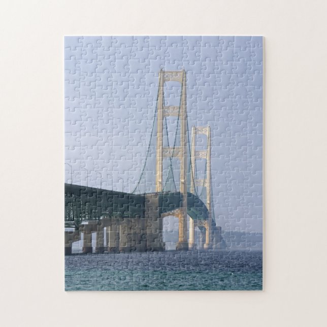 Puzzle El puente de Mackinac (Vertical)