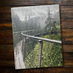 Puzzle El puente del árbol recorre la naturaleza de Canad