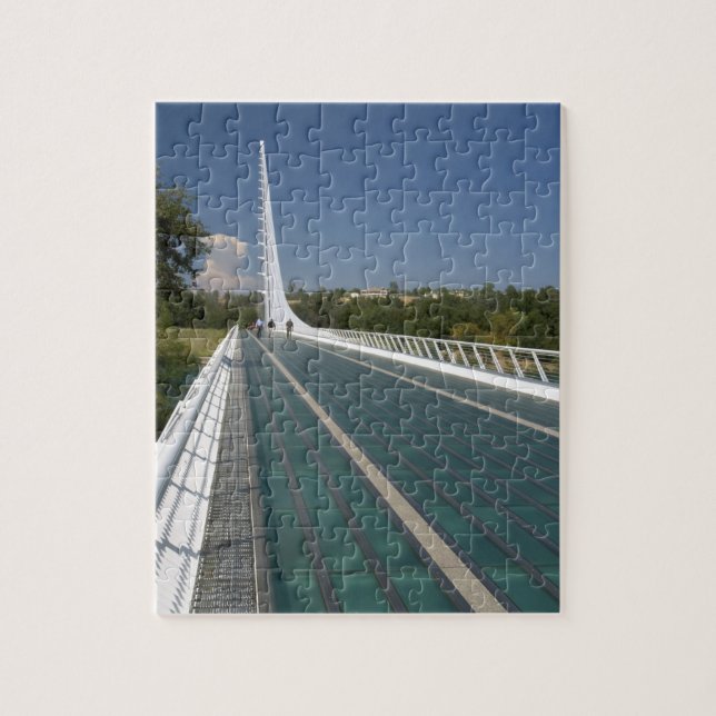 Puzzle El puente del reloj de sol en Turtle Bay (Vertical)