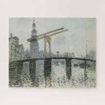 El puente en Ámsterdam (de Claude Monet)