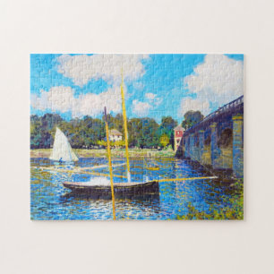 Puzzle El puente en Argenteuil Claude Monet