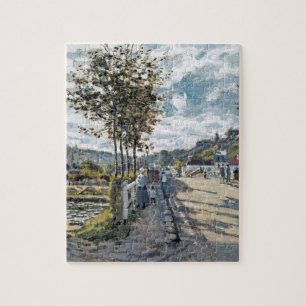 Puzzle El puente en Bougival de Claude Monet