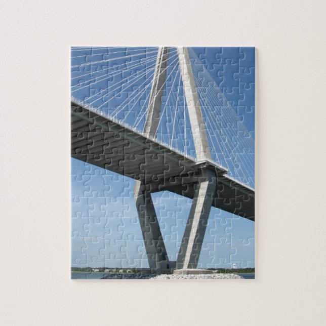 Puzzle El puente hermoso de Ravenel (Vertical)