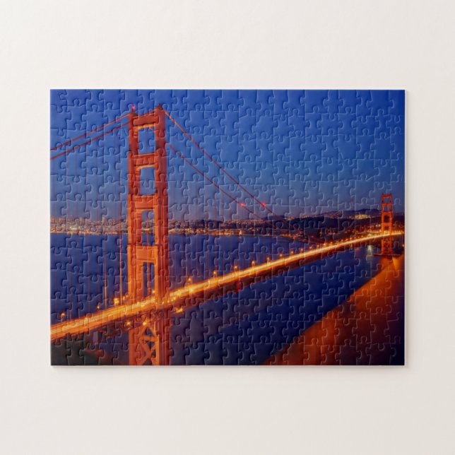 Puzzle El puente icónico con San Francisco (Horizontal)