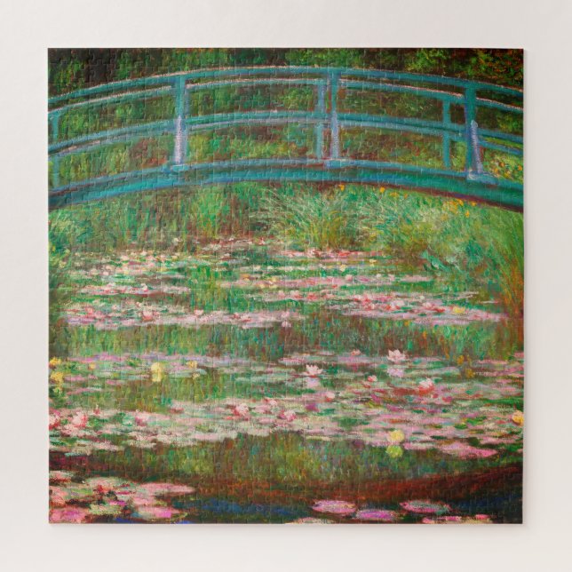 Puzzle El Puente Japonés De Claude Monet (Vertical)