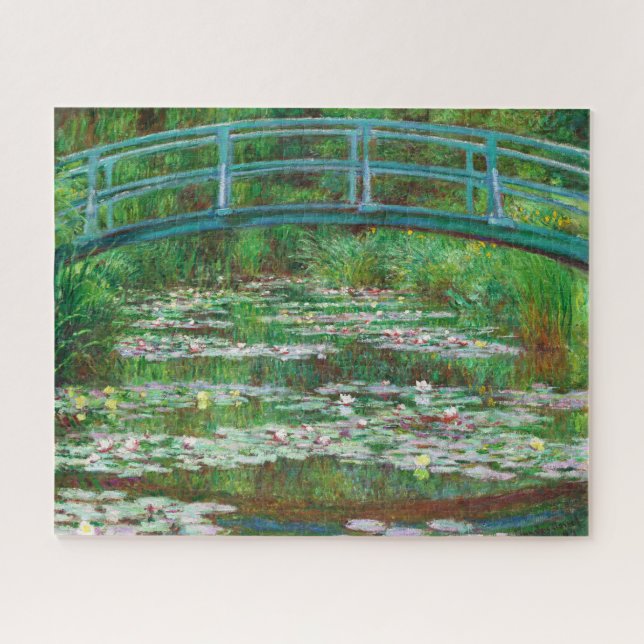 Puzzle El puente japonés de Claude Monet (Horizontal)