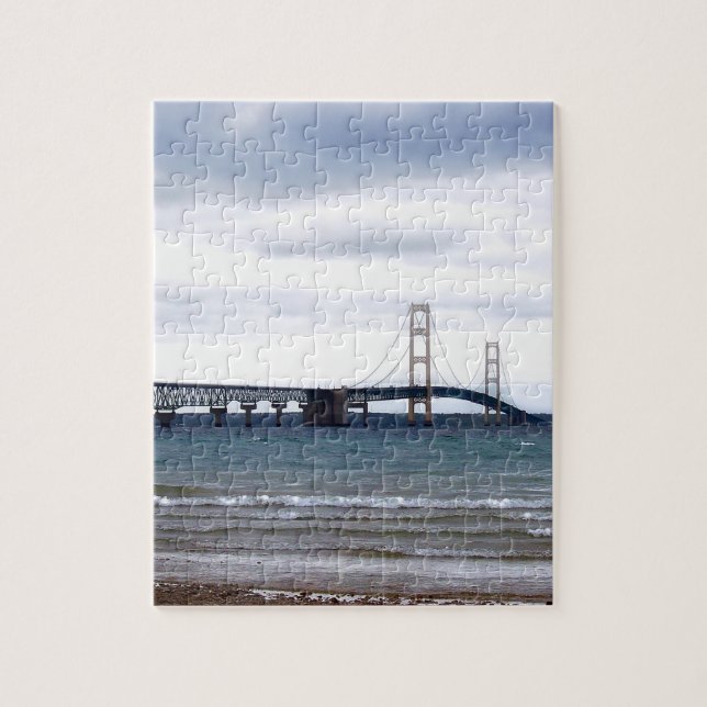 Puzzle El puente Mackinac (Vertical)