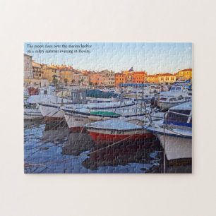 Puzzle El puerto en Rovinj Croacia