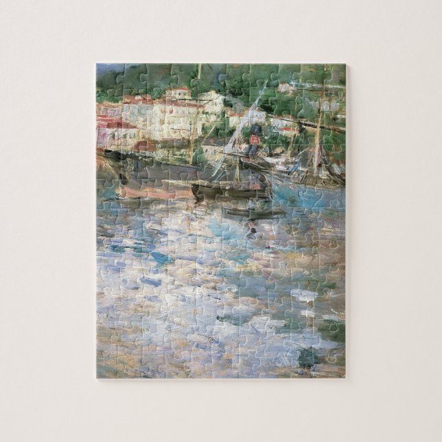 Puzzle El puerto, Niza por Berthe Morisot, Bella Artes Vi (Vertical)