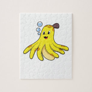 Puzzle El pulpo como banana