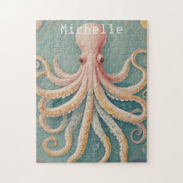 Puzzle El pulpo pastel de los arrecifes encantados