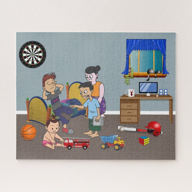 Puzzle El refugio de los rebeldes (Horizontal)