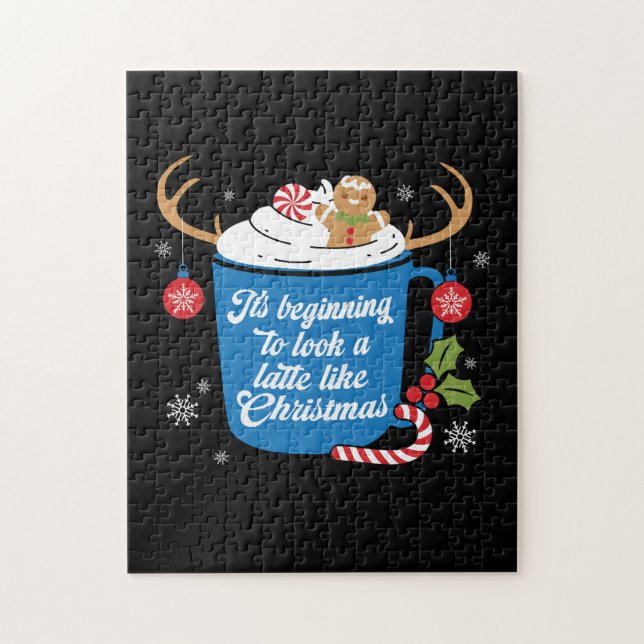 Puzzle El Regalo De Navidad Se Parece A Un Navidad Latent (Vertical)