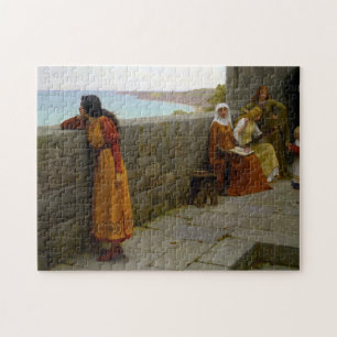 Puzzle El rehén, c. 1912 por Edmund Blair Leighton