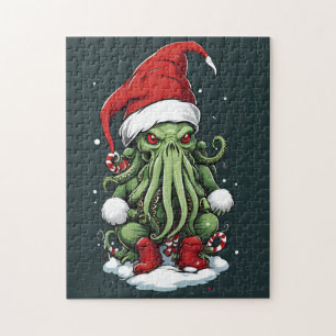 Puzzle El Reino Navideño de Cthulhu: Una Navidad Terrible