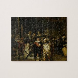 Puzzle El reloj nocturno, Rembrandt van Rijn