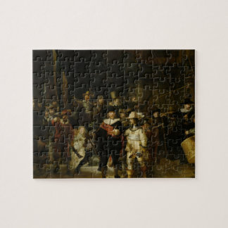 Puzzle El reloj nocturno, Rembrandt van Rijn