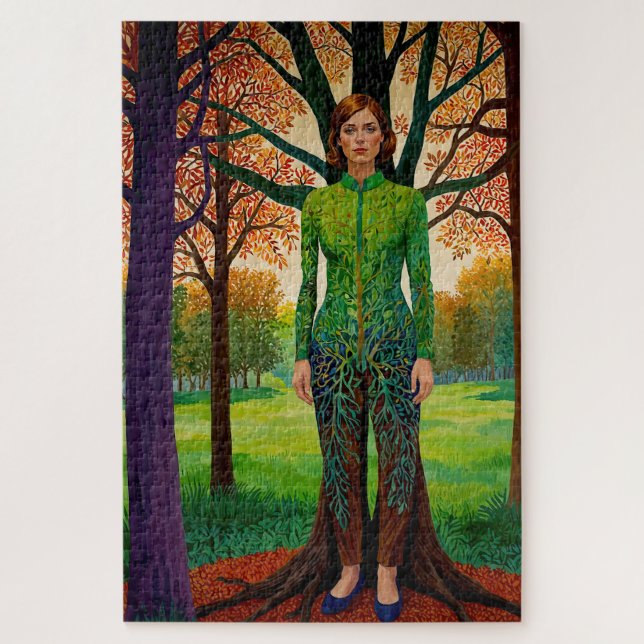 Puzzle “El retrato de Erdessa” - La Disfraz de Quietud (Vertical)