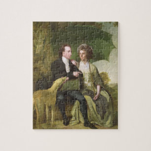 Puzzle El Rev. y la señora Thomas Gisborne, de la casa d