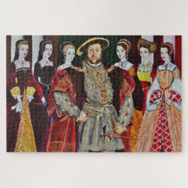 Puzzle El rey Enrique 8 y sus esposas 6