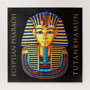Puzzle El rey Tutankhamun, antiguo faraón egipcio