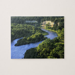 Puzzle El río Niobrara cerca de Valentine Nebraska