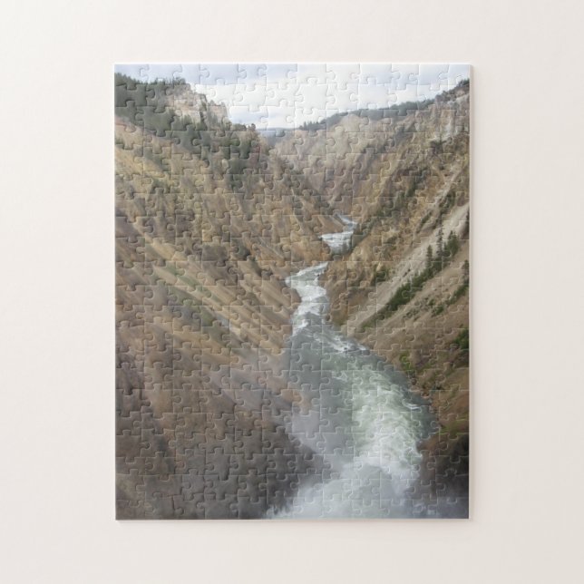 Puzzle El río Yellowstone (Vertical)