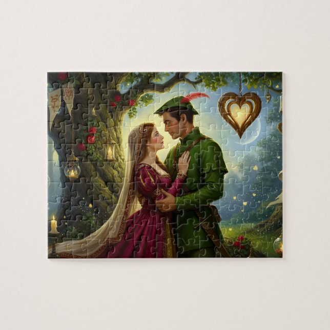 Puzzle El romance legendario del bosque de Sherwood (Horizontal)