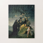 Puzzle El Sabbath de las brujas<br><div class="desc">El Sabbath de las brujas | por Francisco Jose de Goya y Lucientes | Ubicación del arte: Museo Lazaro Galdiano,  Madrid (España) | Artista española | Número de colección de imágenes: XIR109478</div>