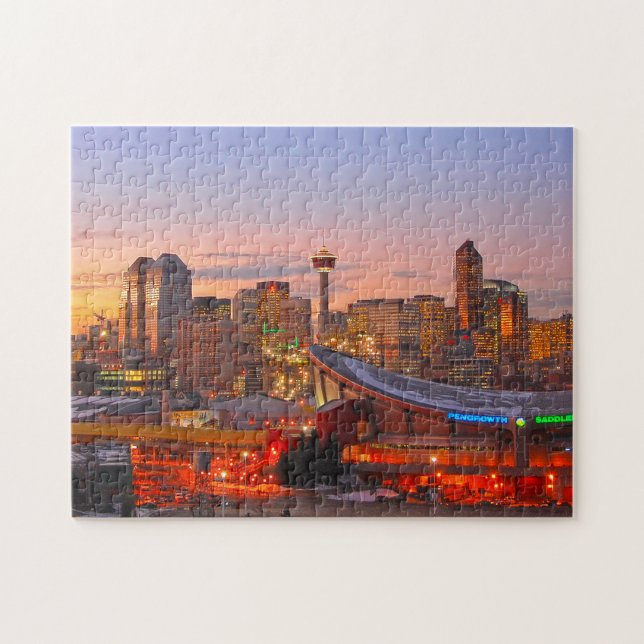 Puzzle El Saddle Dome Calgary. (Horizontal)