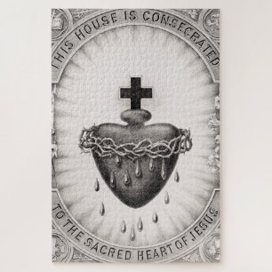 Puzzle El Sagrado Corazón de Jesús Símbolo de lo Divino