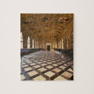 Puzzle El Sala Dorata, construido 1537-88 (foto)