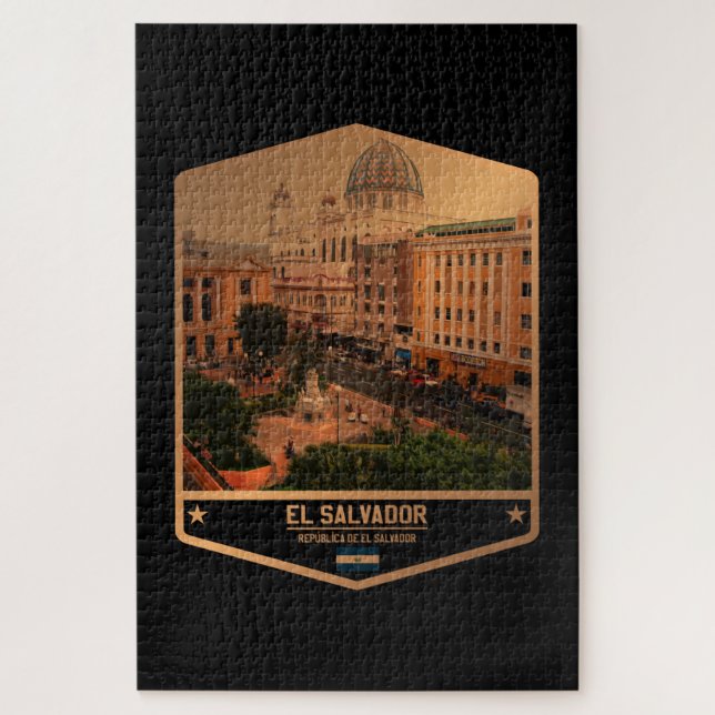 Puzzle El Salvador (Vertical)