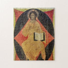 Puzzle El salvador encarnado en la gloria, Cristo en Maje