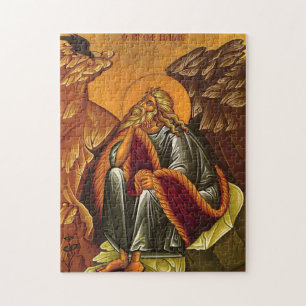 Puzzle El Santo Profeta Elías Icono Cristiano Ortodoxo