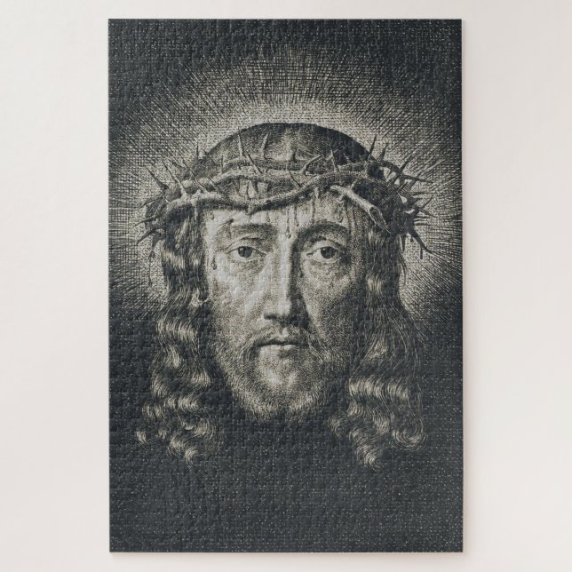 Puzzle El Santo Rostro coronado de espinas (Vertical)