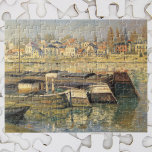 Puzzle El Sena en Asnieres por Claude Monet<br><div class="desc">El Sena de Asnieres (1873) de Claude Monet es un bonito cuadro de arte de estilo vintage con barcos de pesca a lo largo del río Sena en la localidad de Asnieres, Francia. Sobre el artista: Claude Monet (1840-1926) fue fundador del movimiento de pintura impresionista francés, donde la mayoría de...</div>