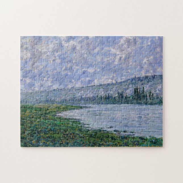 Puzzle El Sena en el Bella Artes Vetheuil Monet (Horizontal)