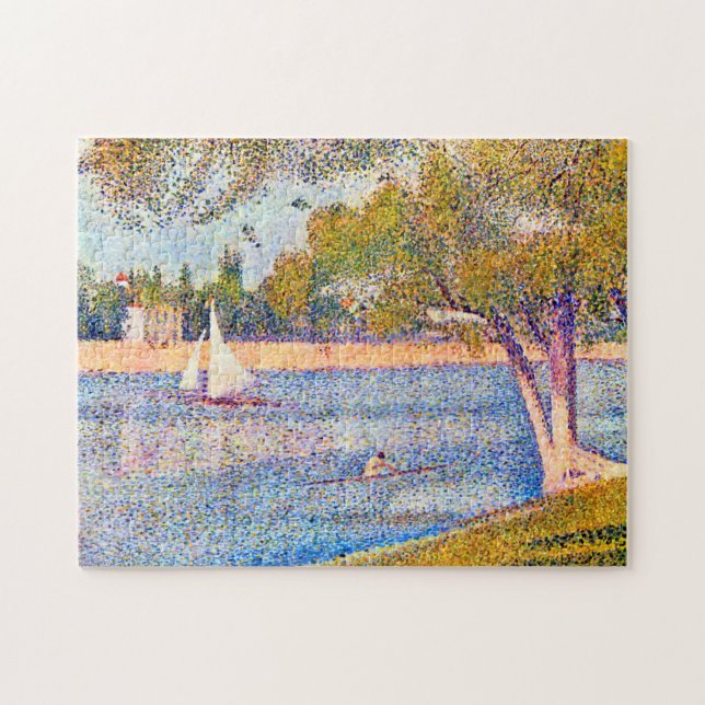 Puzzle El Sena en La Grande Jatte, Seurat (Horizontal)