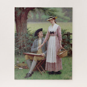 Puzzle El Señor de Burleigh en el amor