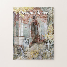 Puzzle El silencio eterno en el cementerio