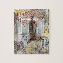 Puzzle El silencio eterno en el cementerio