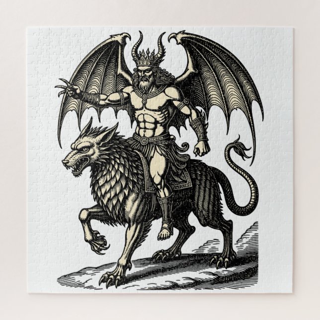 Puzzle El silencioso dominio de Astaroth (Vertical)