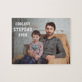 Puzzle El Stepdad más Coolest Personalizado Foto Papá