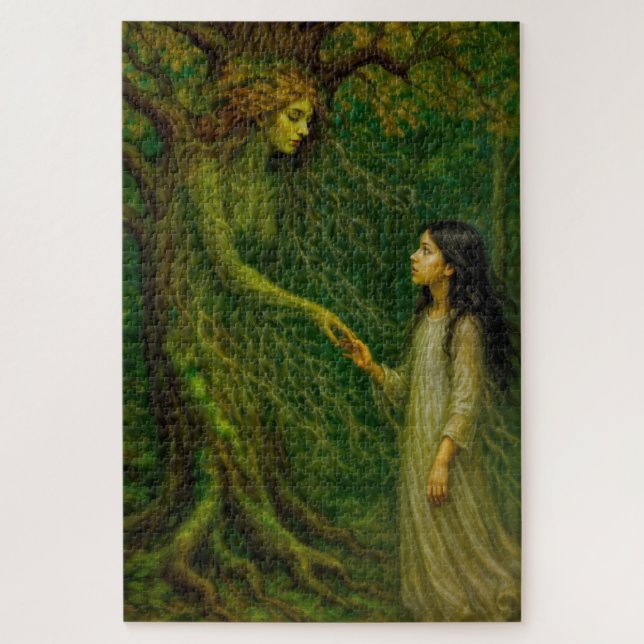 Puzzle "El sueño de Sylvaine”: un momento para decir adió (Vertical)