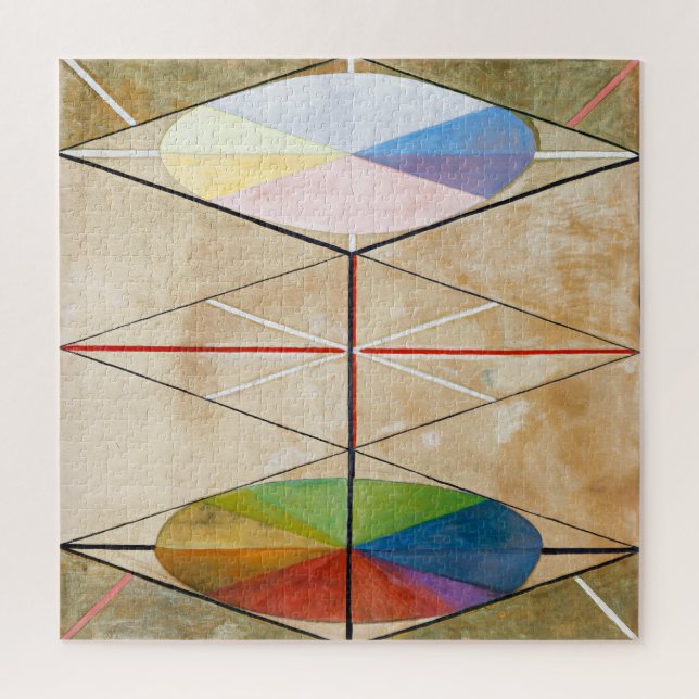 Puzzle El Swan Nº 23 | Hilma af Klint | (Vertical)